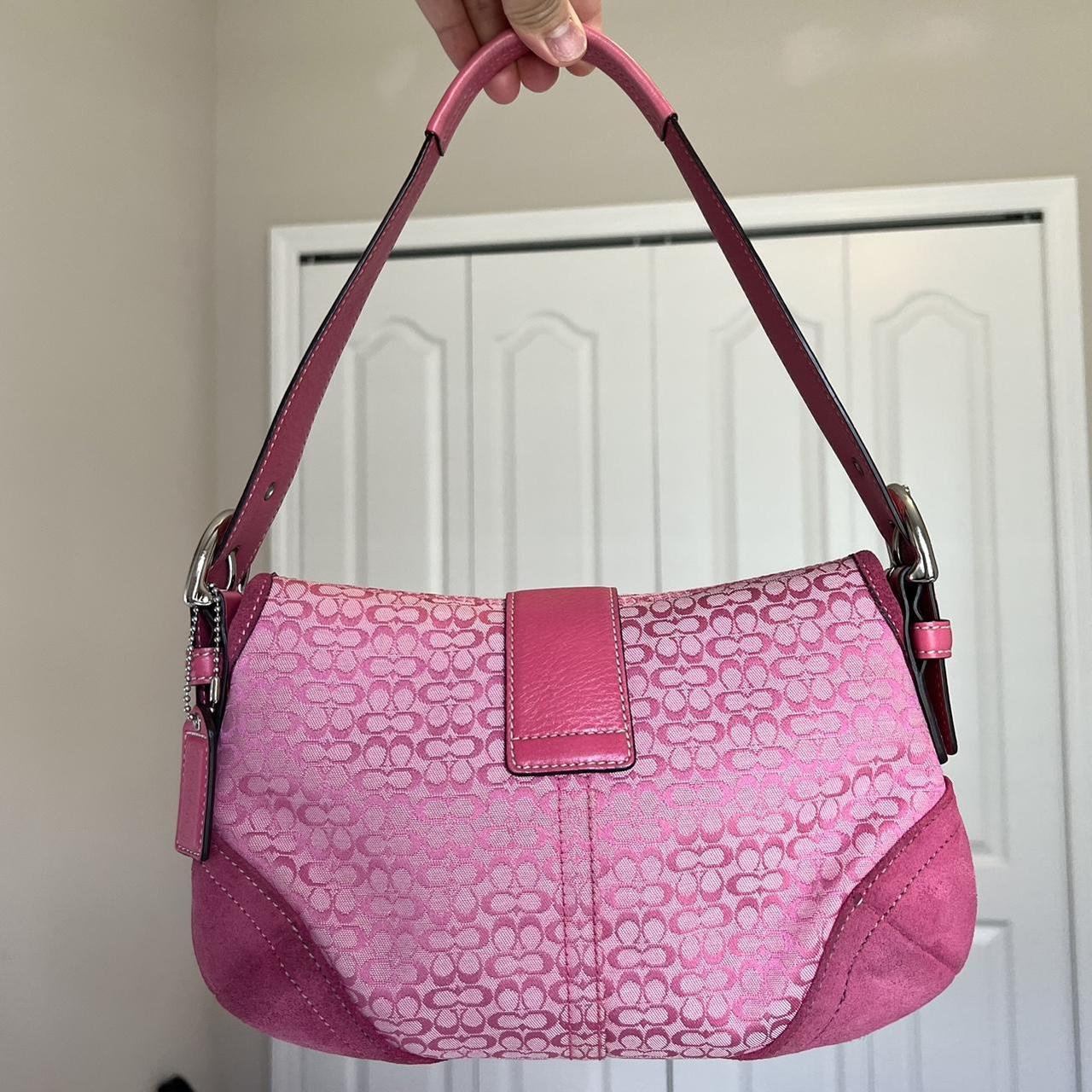 Vintage Coach Soho Jacquard shoulder bag